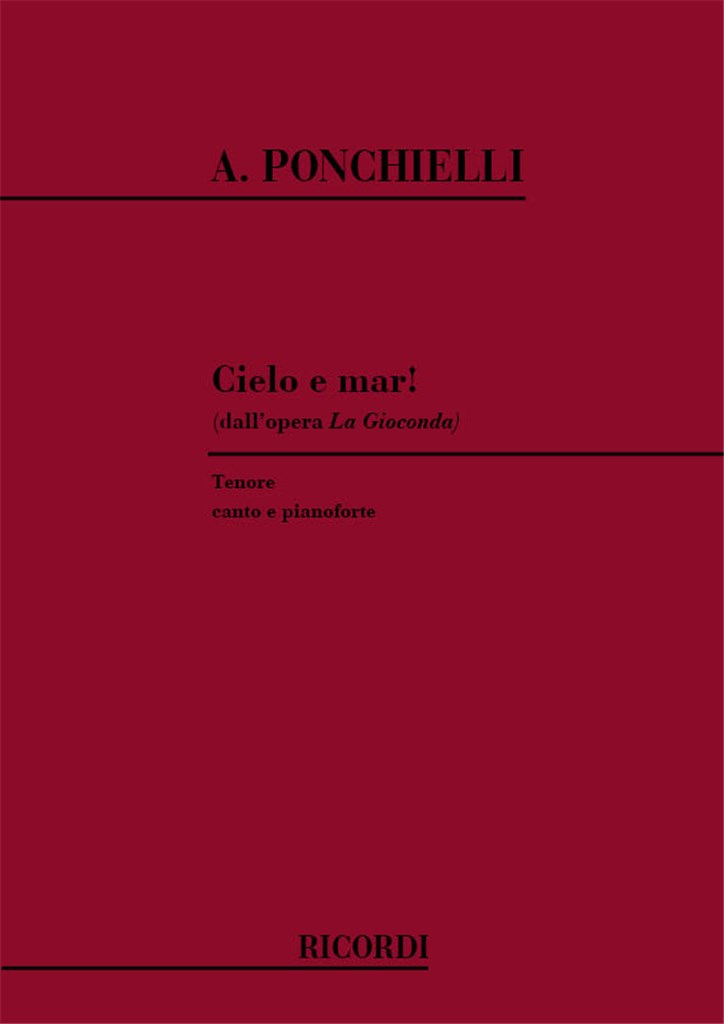 La Gioconda: Cielo E Mar!